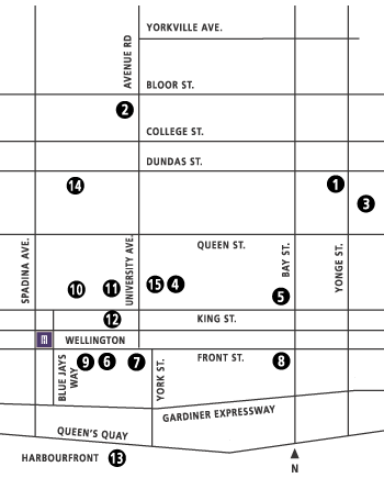 Map, SoHo Metropolitan